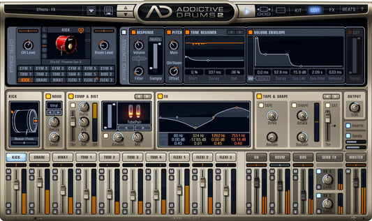 What's new in Addictive Drums 2 (version 2.5.0)