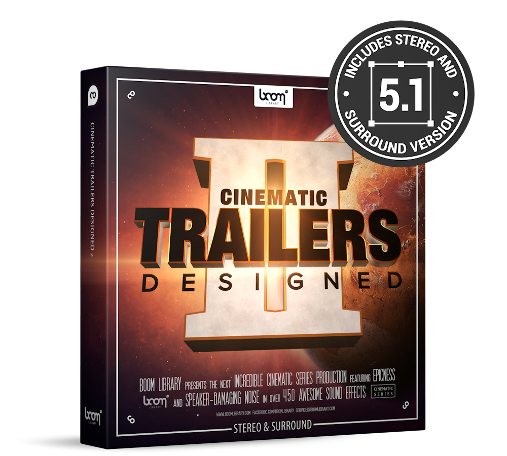 Boom Cinematic Trailers D 2 Sr