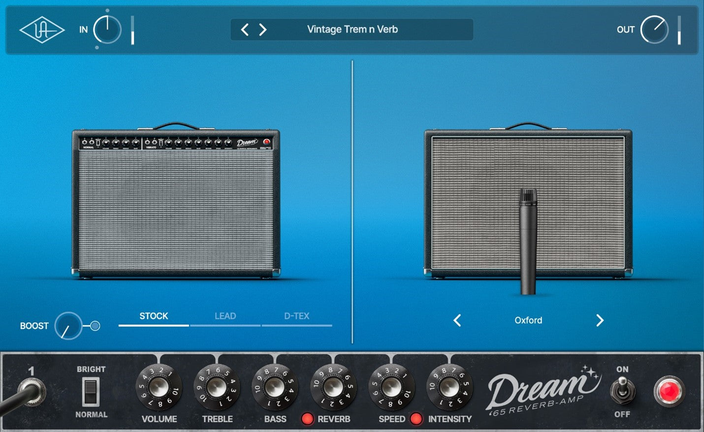 UAD Dream '65 Reverb Amp