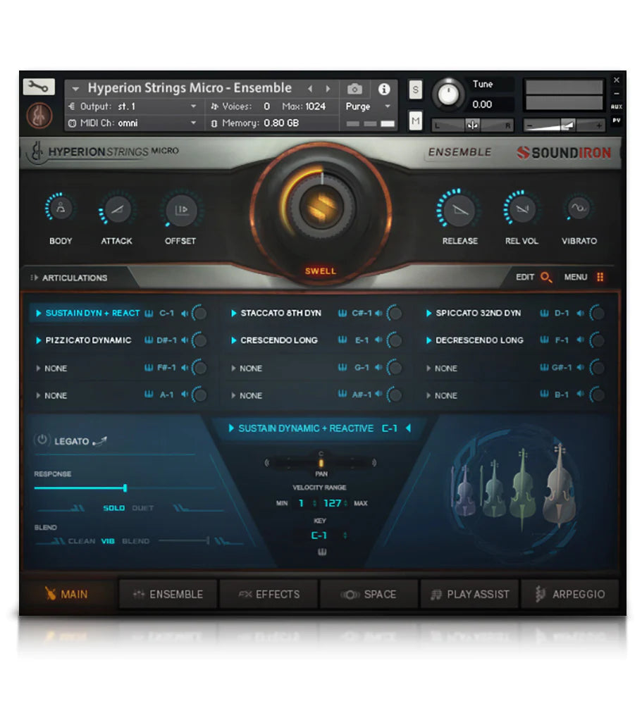 Soundiron Hyperion Strings Micro