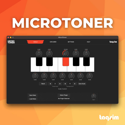 TAQSIM MicroToner Microtonal Plugin