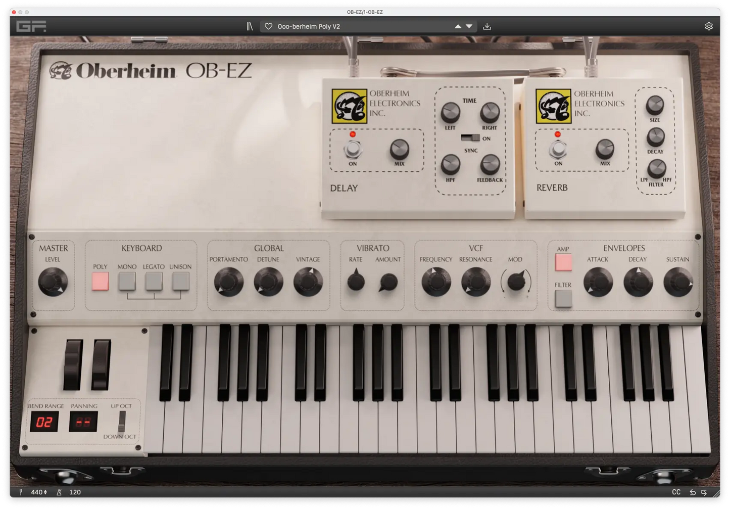 GFORCE Oberheim OB-EZ