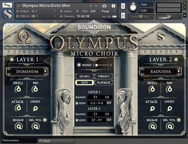 Soundiron Olympus Choir Micro