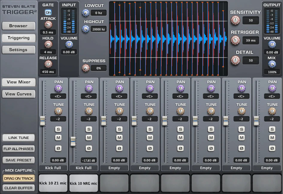 TRIGGER 2 Platinum Advanced Drum Replacer