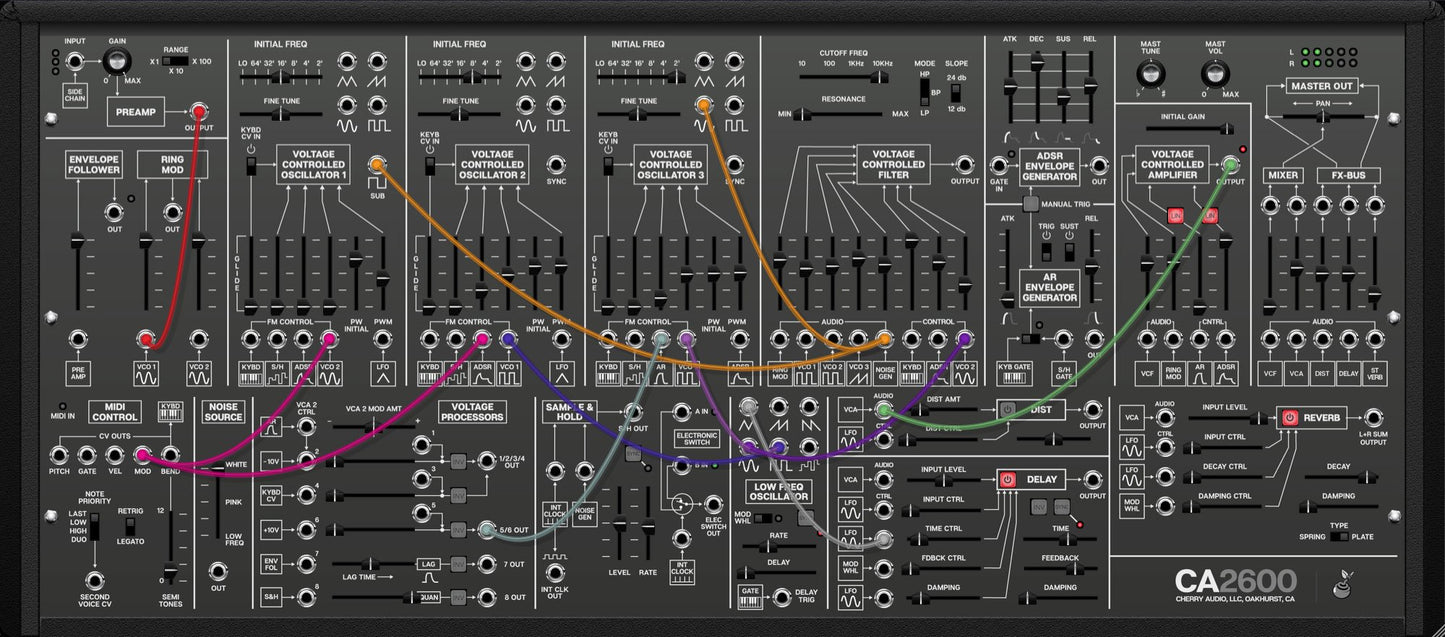 Cherry Audio CA2600 Synthesizer