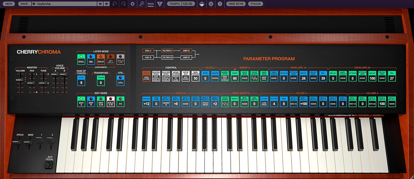 Cherry Audio Chroma Synthesizer