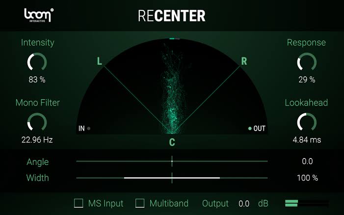Boom ReCenter