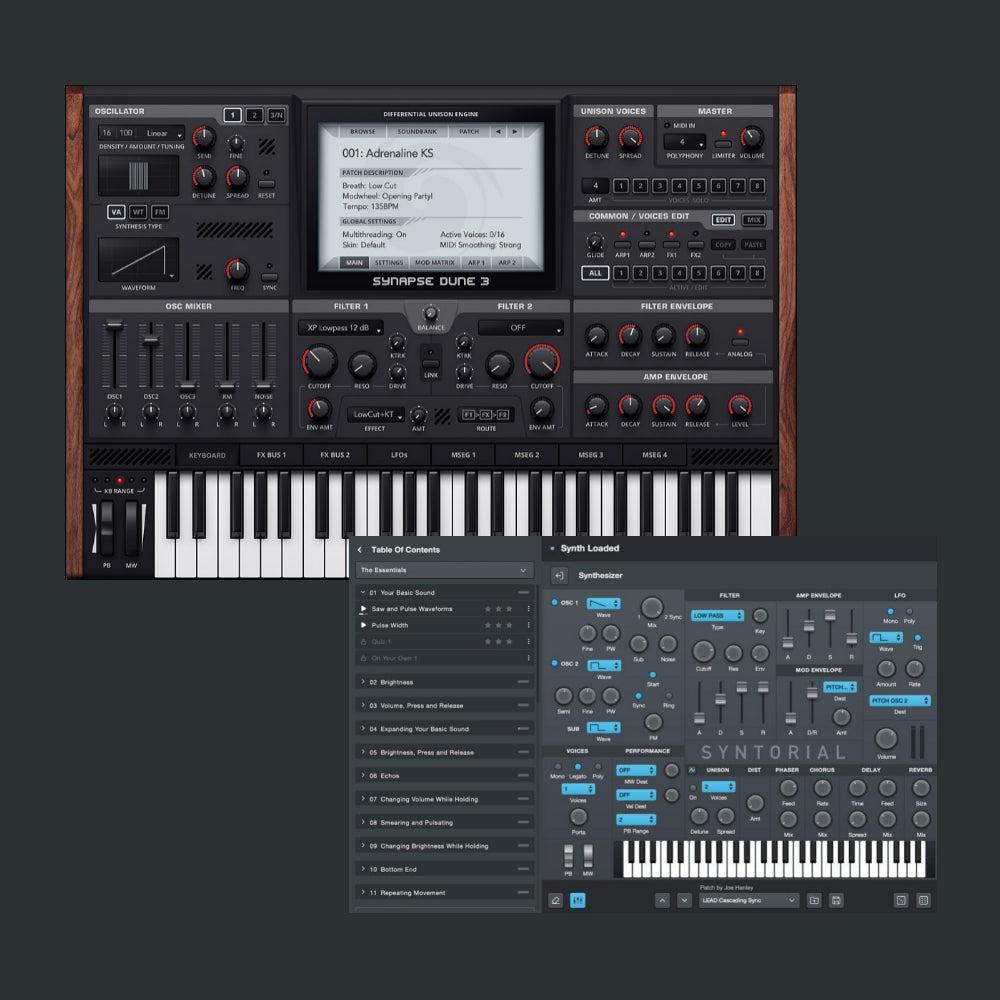 Dune 3 and Syntorial 2 Bundle