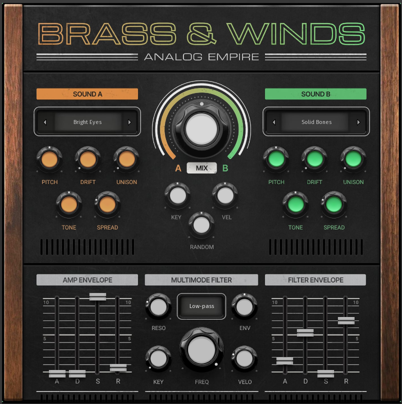 Melda Analog Empire: Brass & Winds