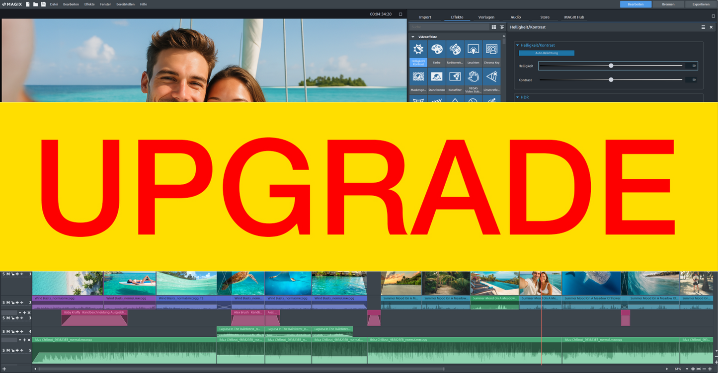 MAGIX Video deluxe Plus UPG