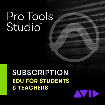 ProTools Studio 1yr Subscription EDU