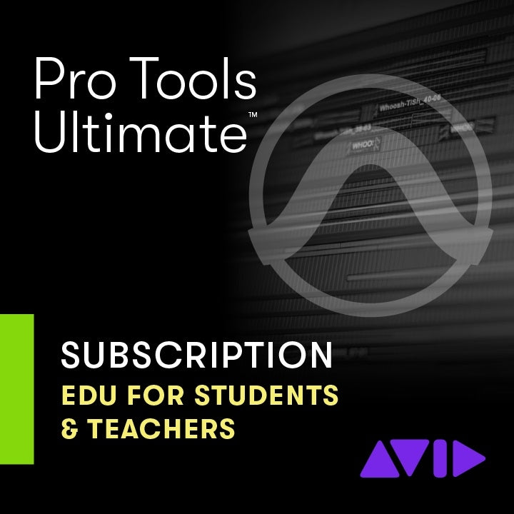 ProTools Ultimate 1yr Subscription EDU