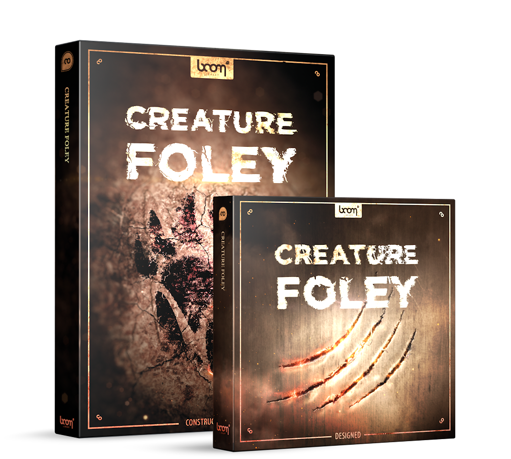 Boom Creature Foley BUNDLE