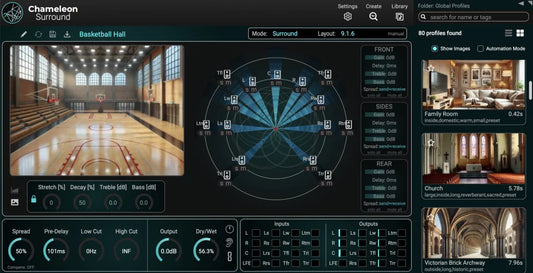 Accentize Chameleon Surround Reverb