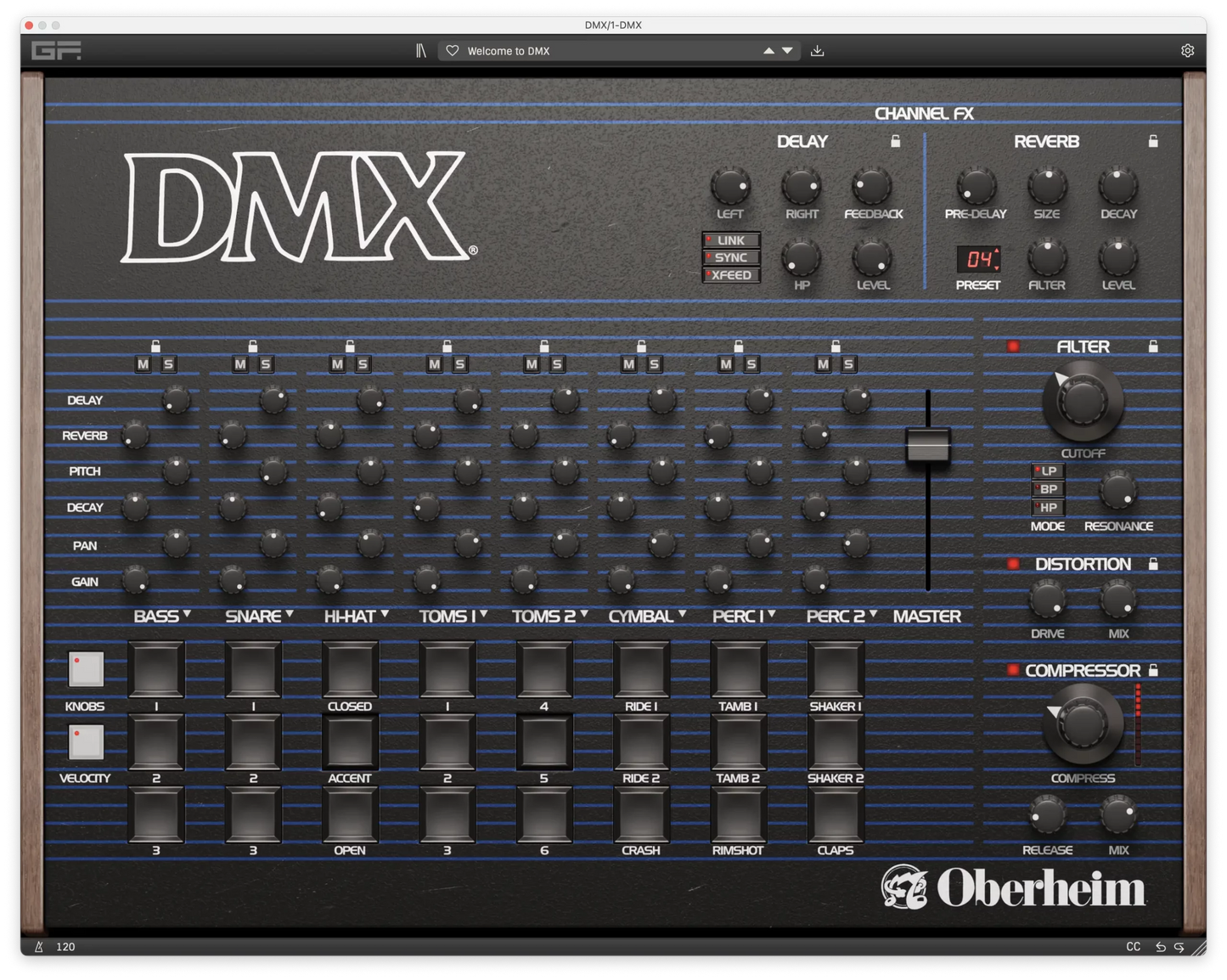 GFORCE Oberheim DMX