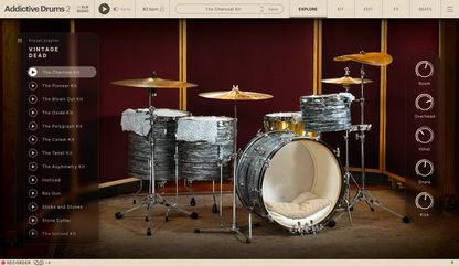 Addictive Drums 2:  Dead & Dry Collection