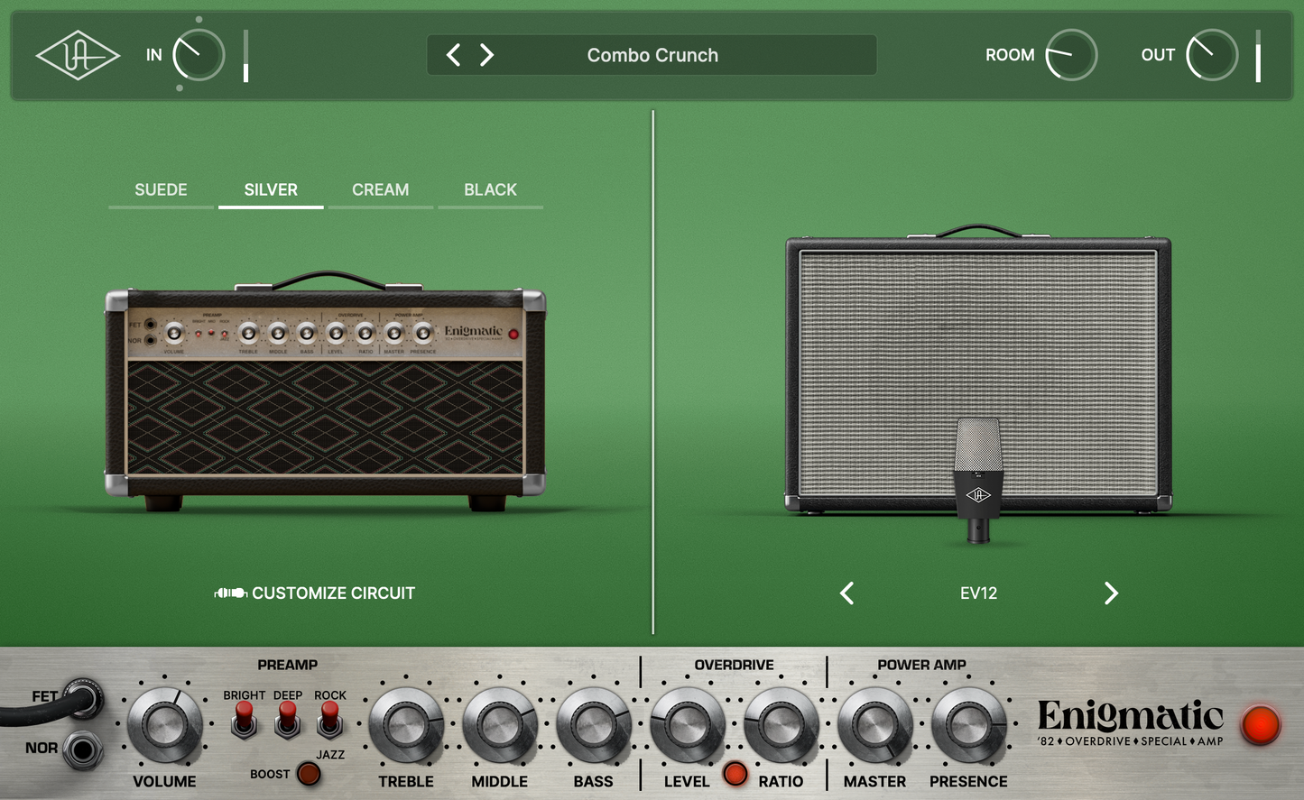 UAD Enigmatic '82 Overdrive Special Amp
