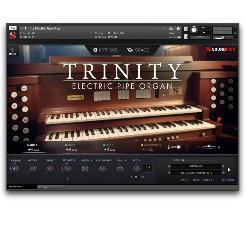 Trinity Electric Pipe Organ