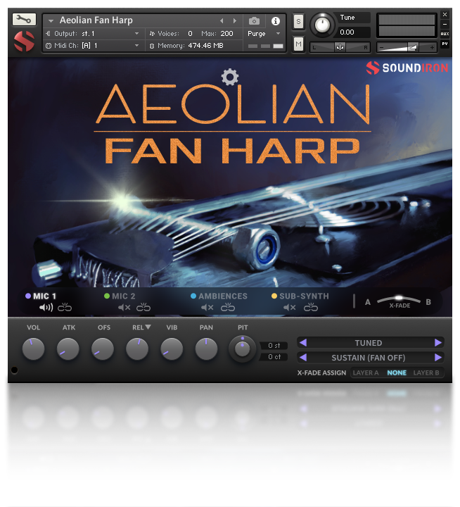 Soundiron Aeolian Fan Harp