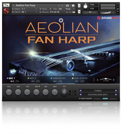 Soundiron Aeolian Fan Harp