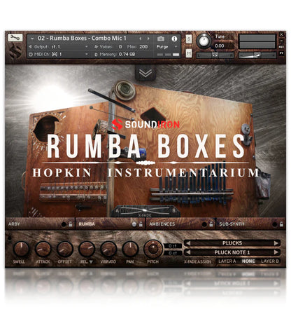 Soundiron Hopkin Instrumentarium: Rumba Boxes