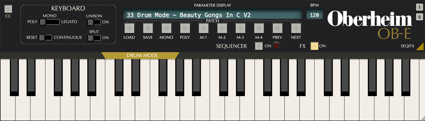 GFORCE Oberheim OB-E