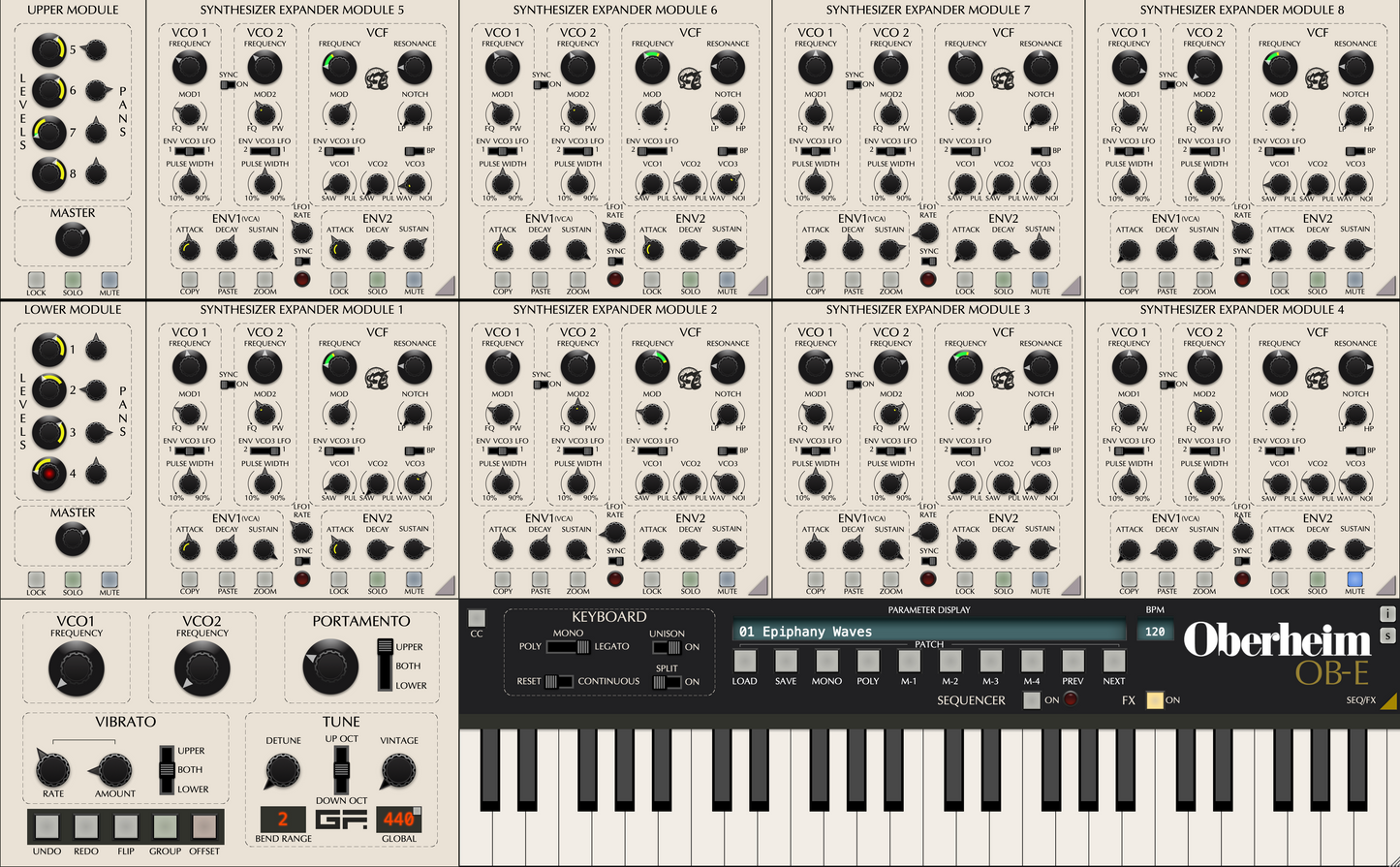 GFORCE Oberheim OB-E