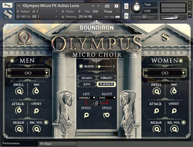 Soundiron Olympus Choir Micro
