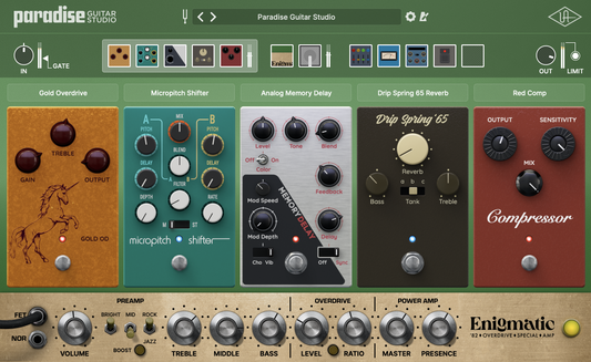 UAD Paradise Guitar Studio