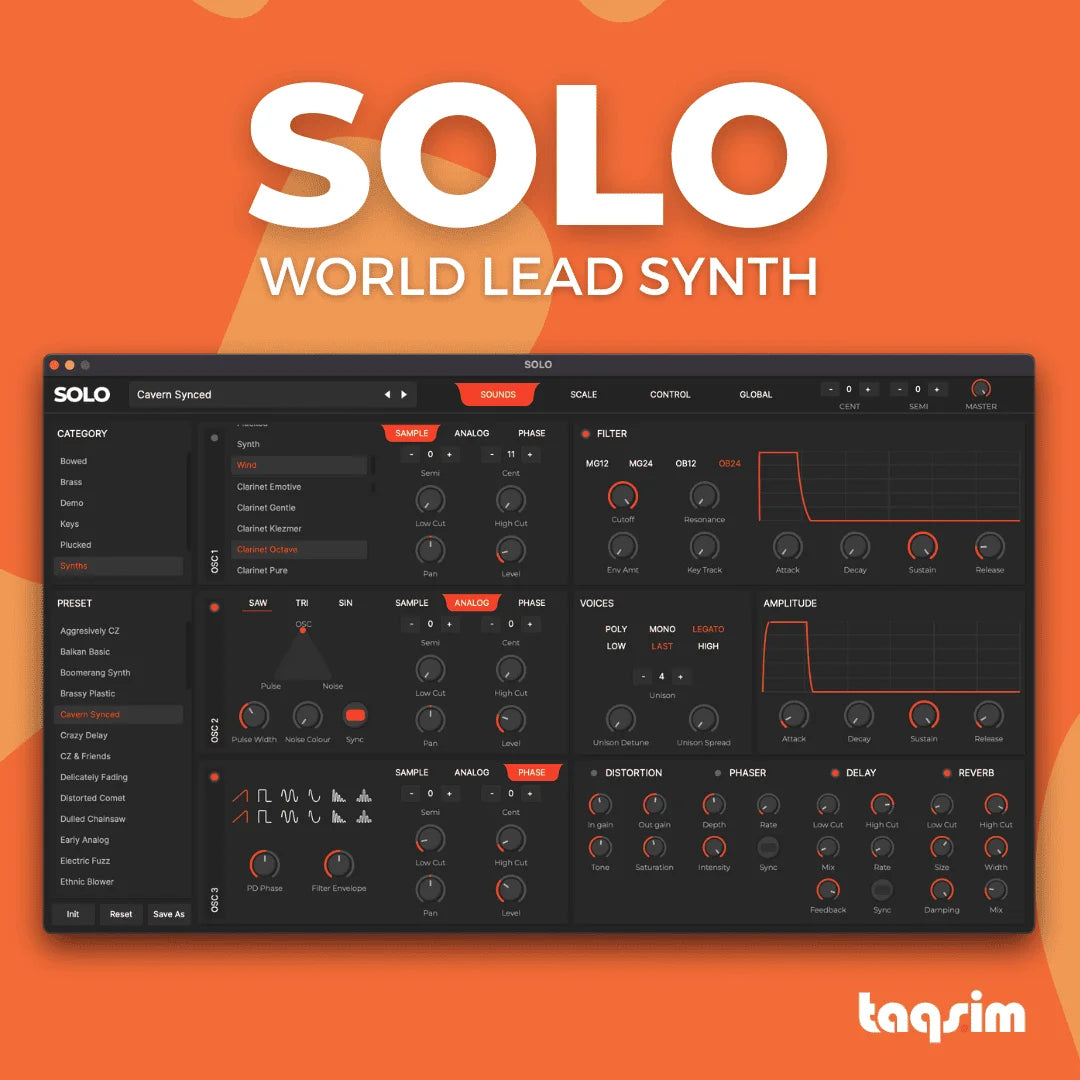 TAQSIM SOLO: World Lead Synth