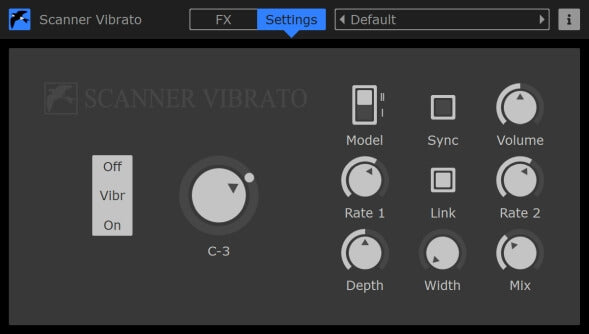 Scanner Vibrato
