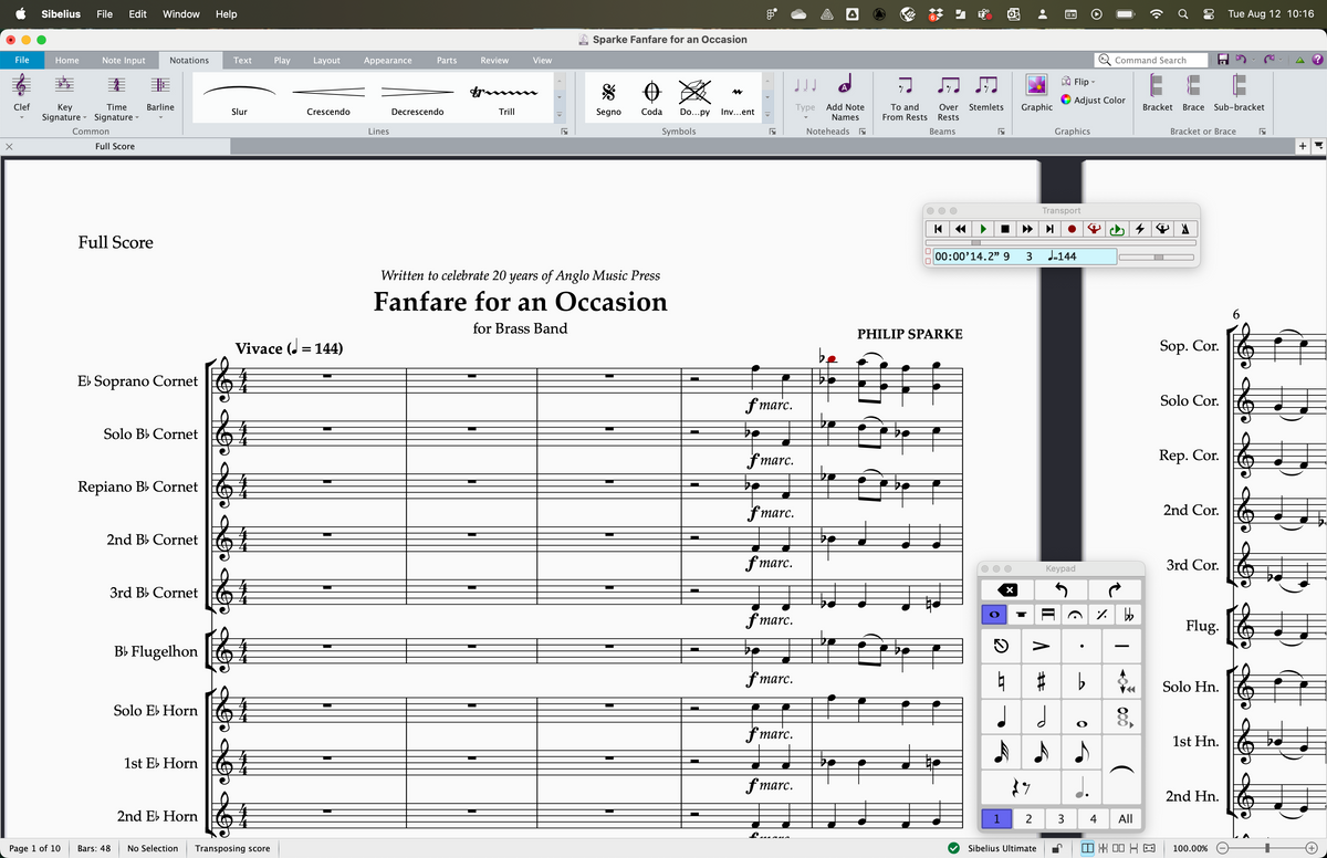 Sibelius Ultimate 1Y Subscription EDU
