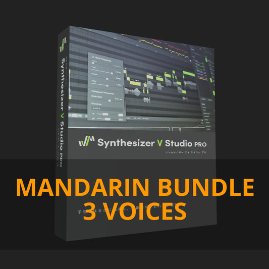 Dreamtonics Synthesizer V Mandarin Bundle 3 Voices