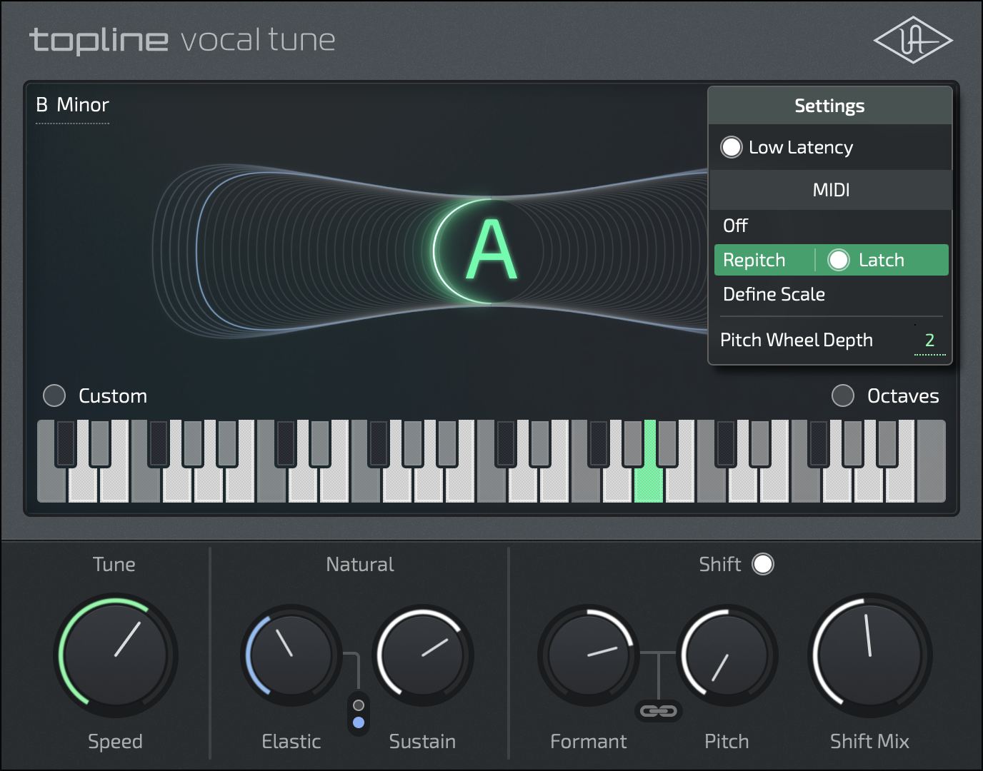 UAD Topline Vocal Tune