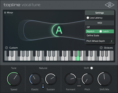 UAD Topline Vocal Tune
