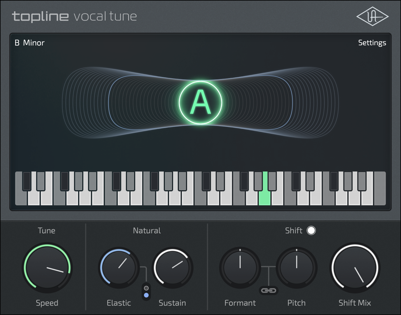 UAD Topline Vocal Tune