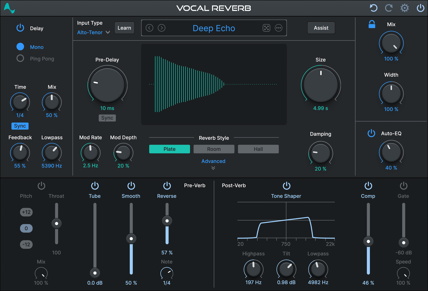 AutoTune Vocal Reverb