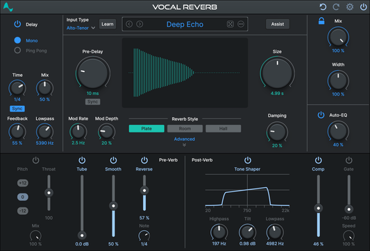 AutoTune Vocal Reverb
