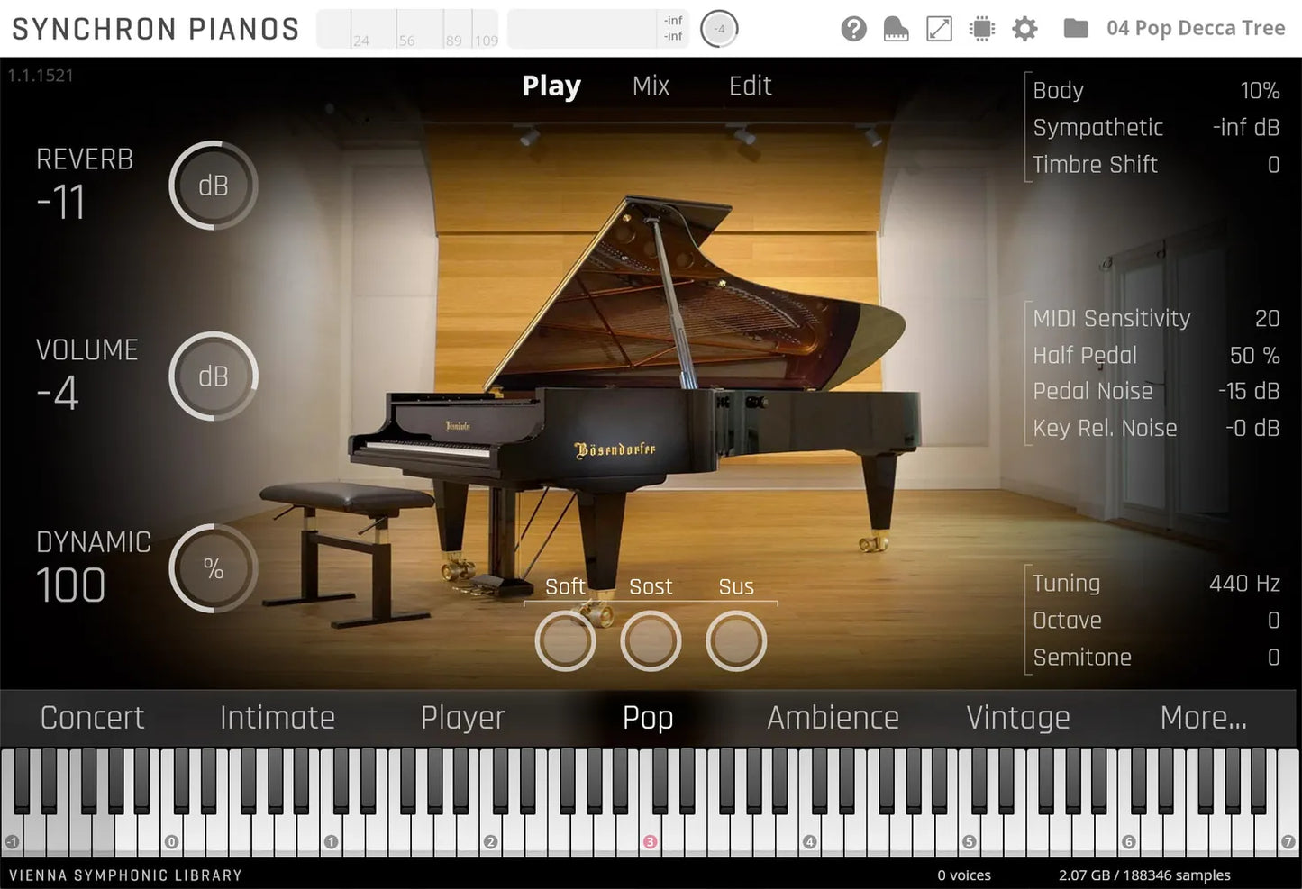 Studio Bösendorfer 280VC