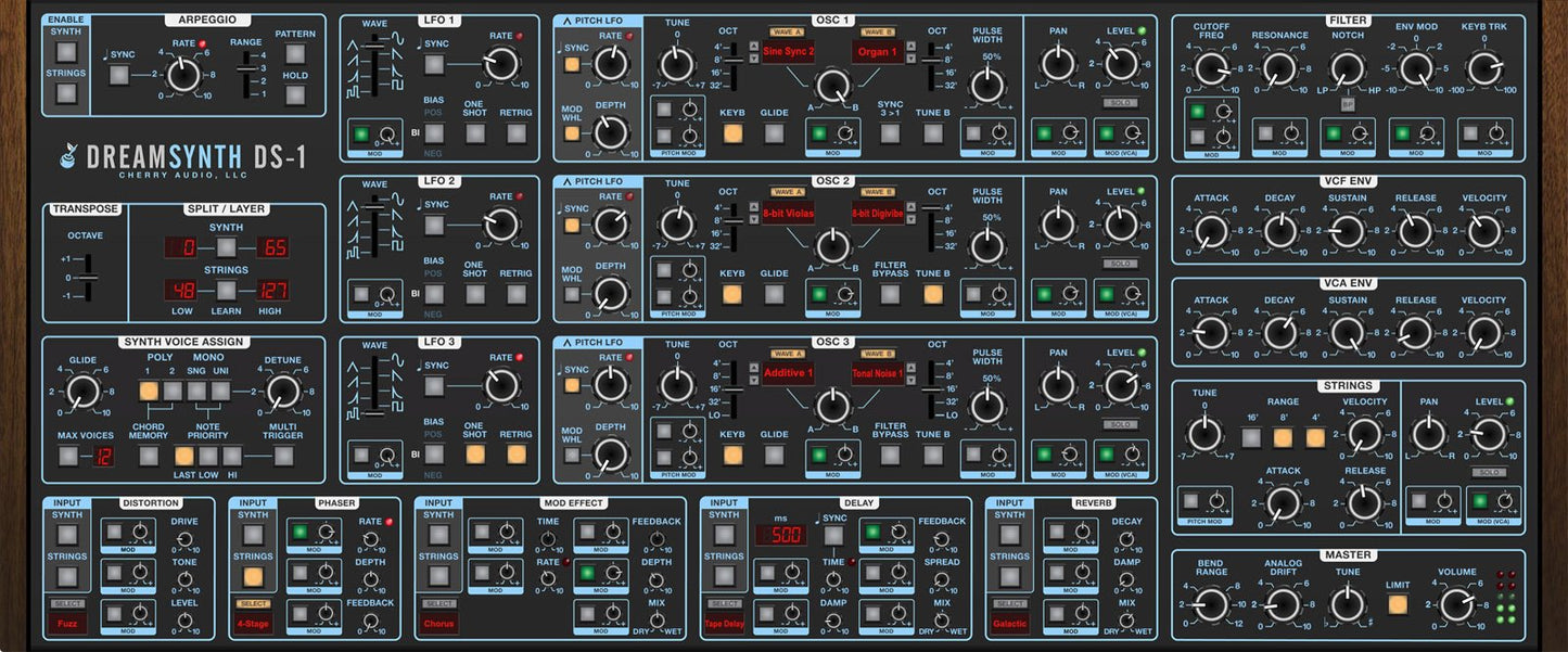 Cherry Audio Dreamsynth Synthesizer