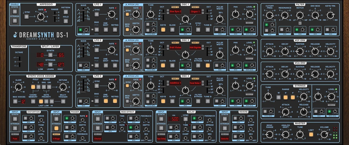 Cherry Audio Dreamsynth Synthesizer