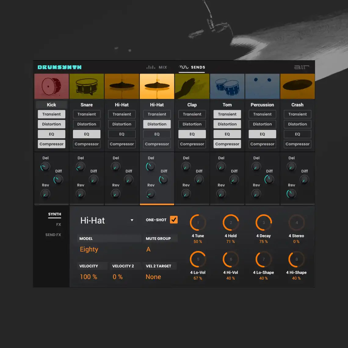 Air Music Drum Synth