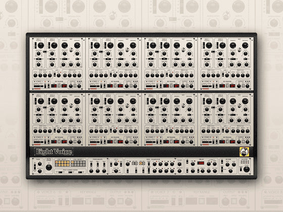 Cherry Audio Eight Voice Synthesizer