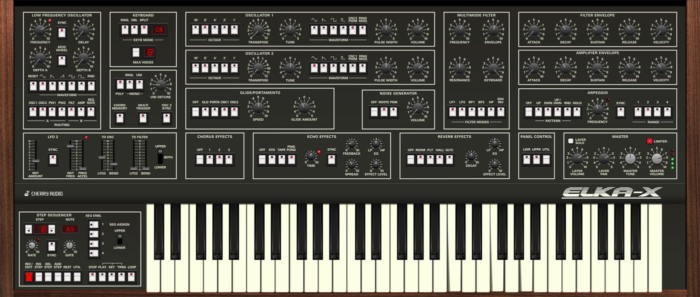 Cherry Audio Elka-X Synthesizer