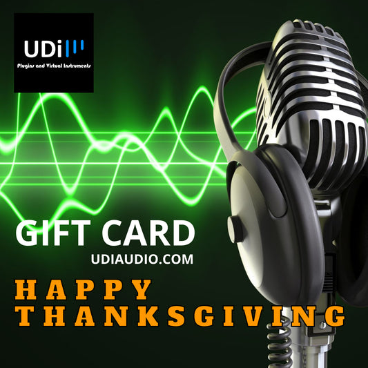 UDi Audio Thanksgiving Gift Card