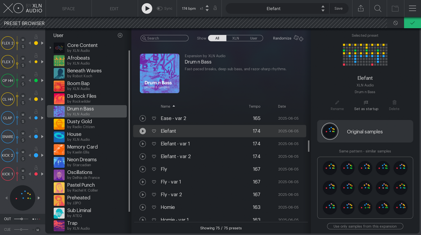 XO Expansion: Drum n Bass