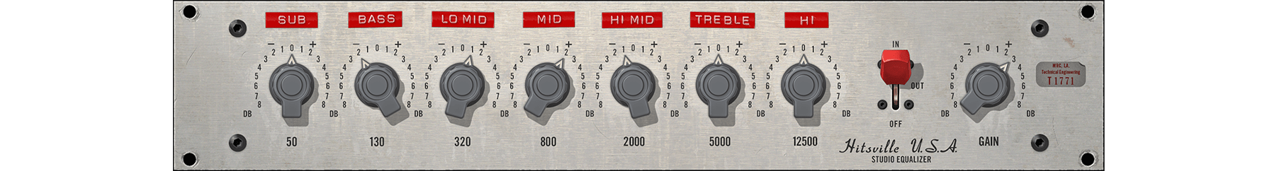 UAD Hitsville EQ Collection