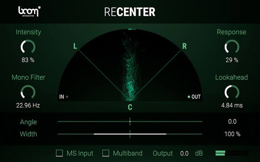 Boom ReCenter