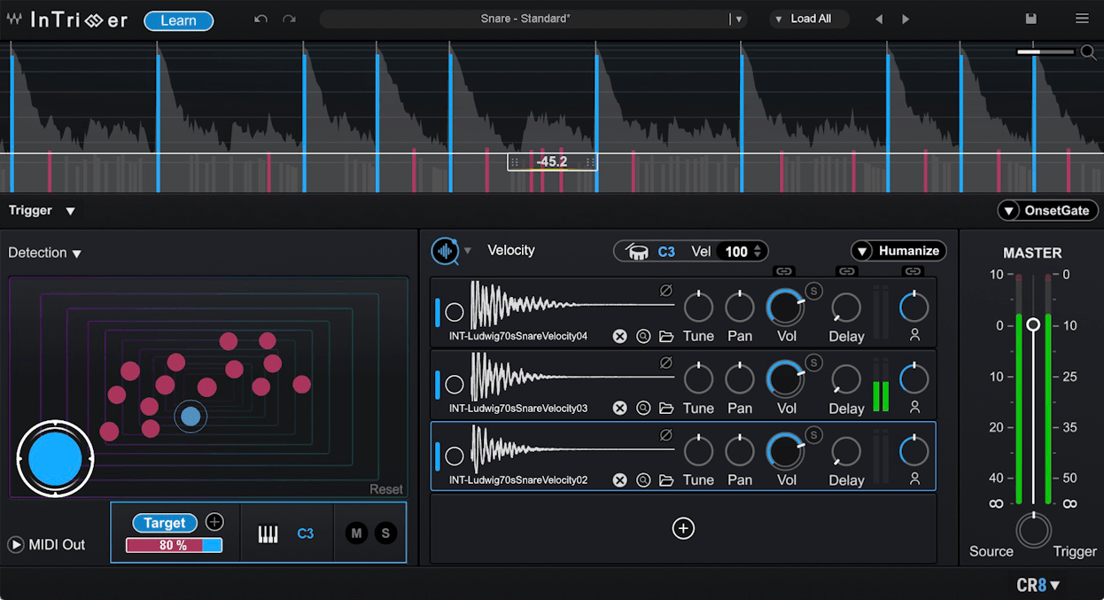 Waves InTrigger Drum Replacer