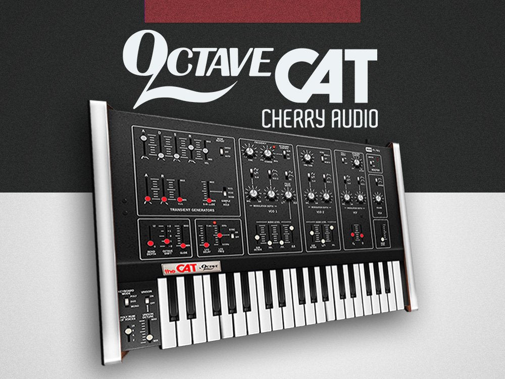 Cherry Audio Octave Cat Synthesizer – UDi Audio